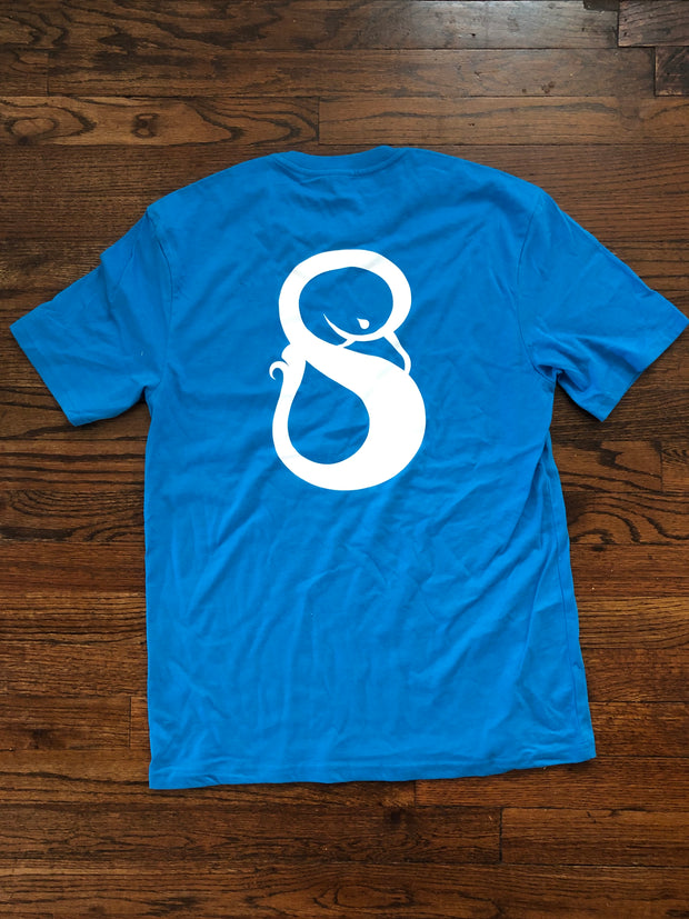 MIGR8 Short Sleeve Blue Tee - MIGR8 Rings